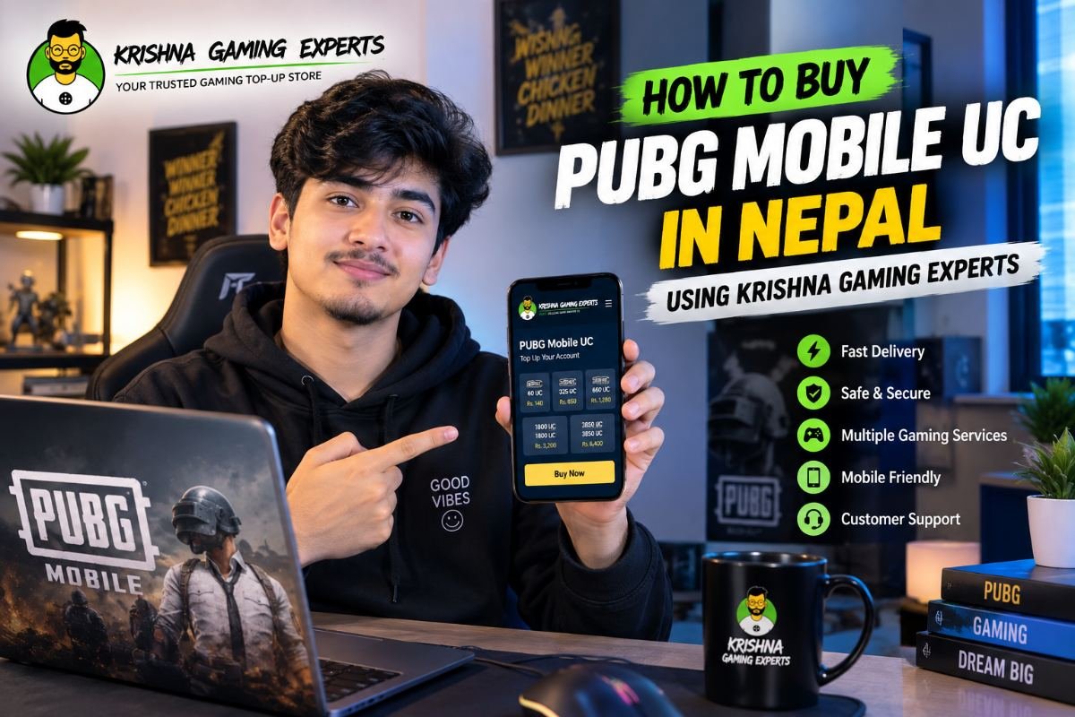 How to Buy Pubg Mobile Uc in Nepal Using Krishna Gaming Experts